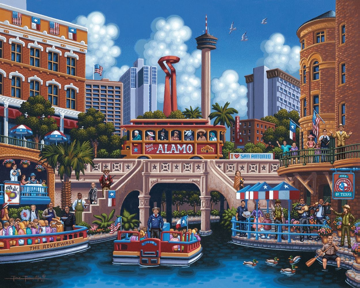San Antonio | 210 Piece Personal Puzzle