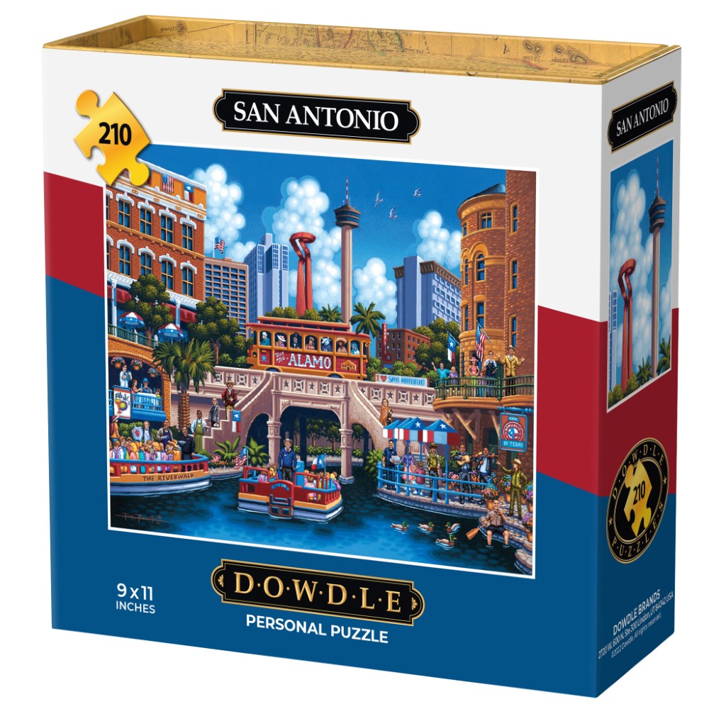 San Antonio | 210 Piece Personal Puzzle