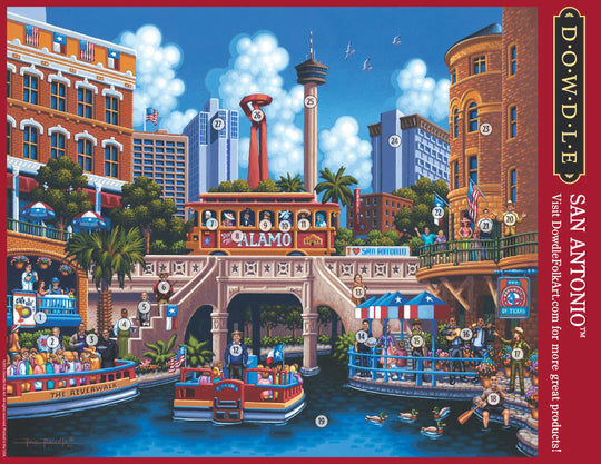 San Antonio - Mini Puzzle - 250 Piece