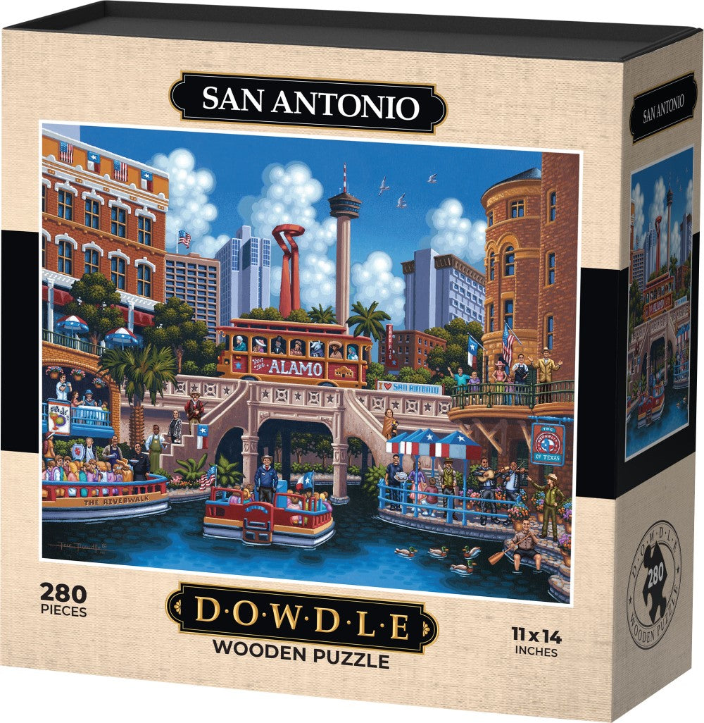 San Antonio - Wooden Puzzle