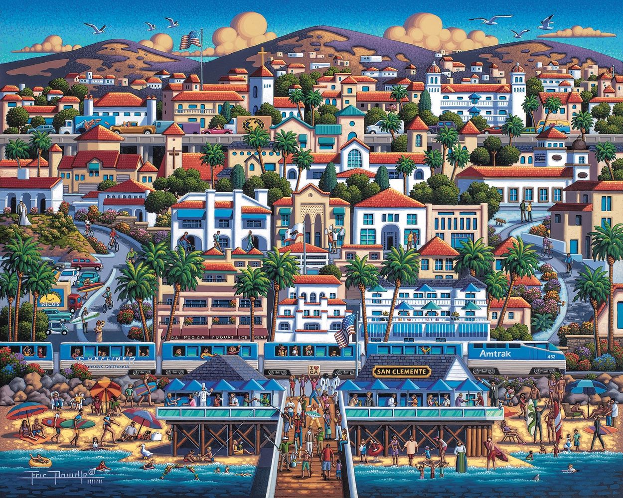 San Clemente - Wooden Puzzle