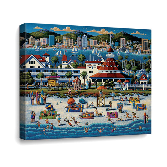 San Diego Canvas Gallery Wrap