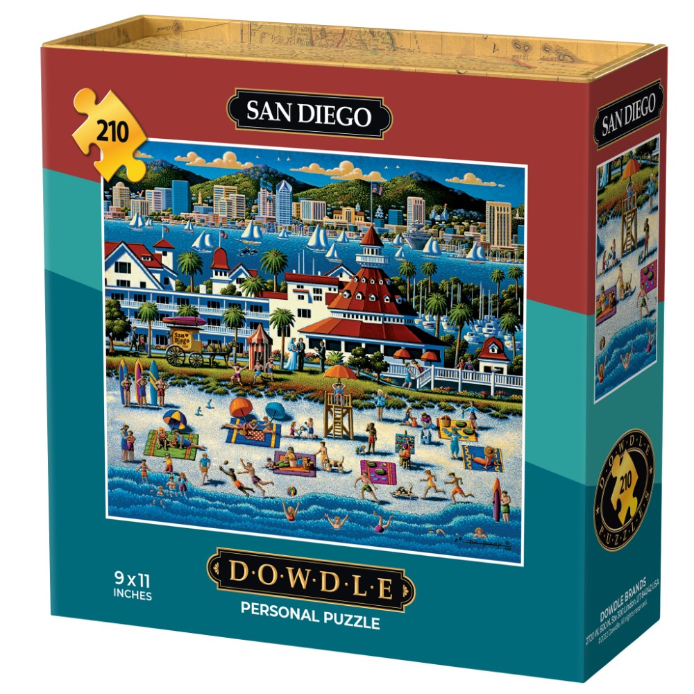 San Diego | 210 Piece Personal Puzzle