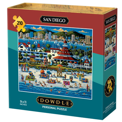San Diego | 210 Piece Personal Puzzle
