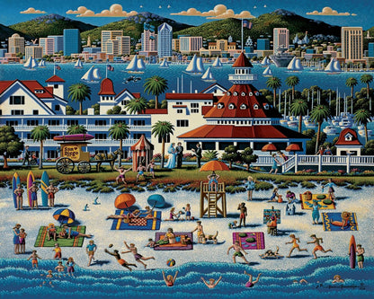 San Diego | 210 Piece Personal Puzzle