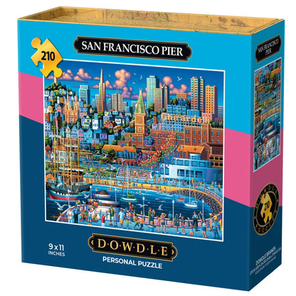 San Francisco Pier | 210 Piece Personal Puzzle