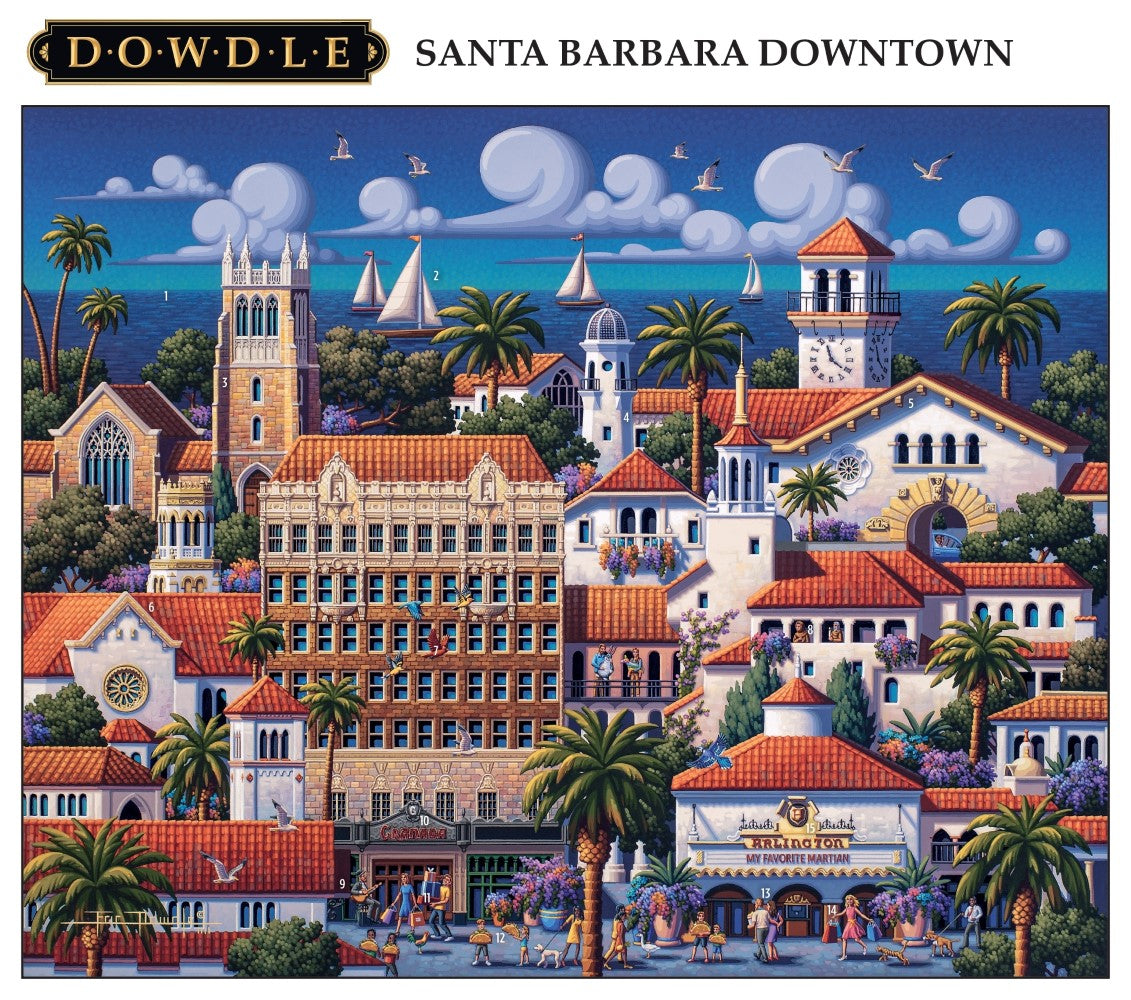 Santa Barbara Downtown | 500 Piece