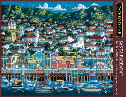 Santa Barbara Canvas Gallery Wrap