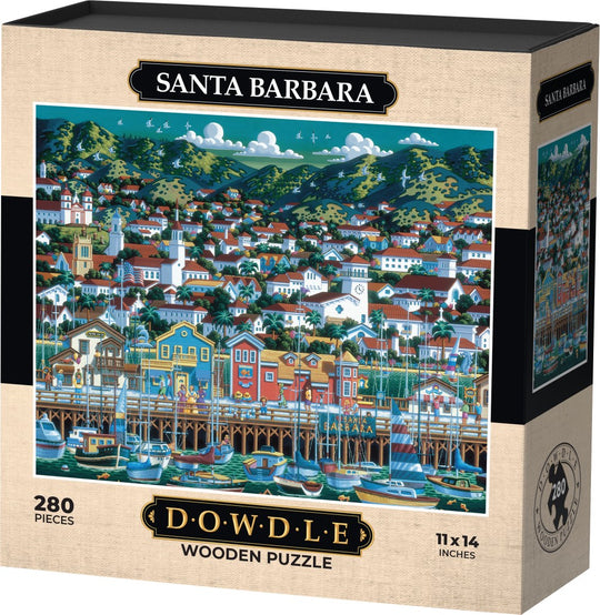 Santa Barbara - Wooden Puzzle