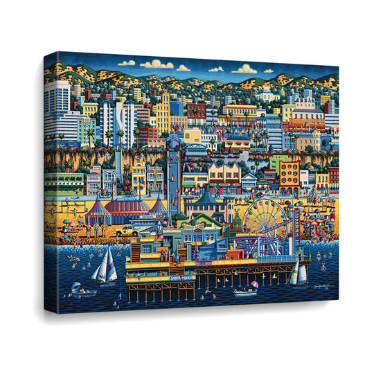 Santa Monica Canvas Gallery Wrap