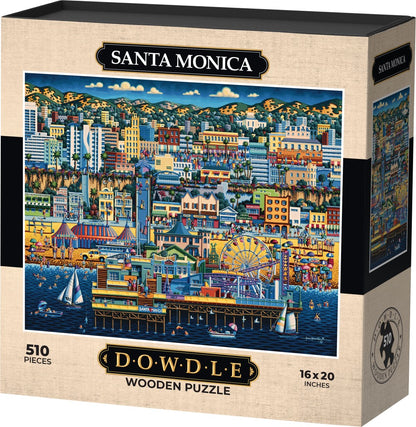 Santa Monica - Wooden Puzzle