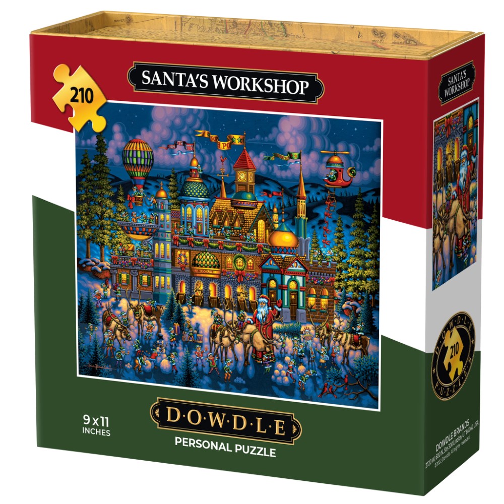 Santa's Workshop | 210 Piece Personal Puzzle