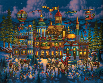 Santa's Workshop - Wooden Puzzle