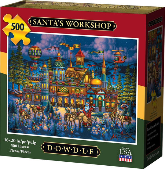 Santa's Workshop - 500 Piece