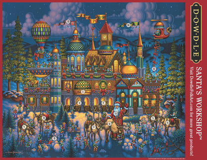 Santa's Workshop - Mini Puzzle - 250 Piece