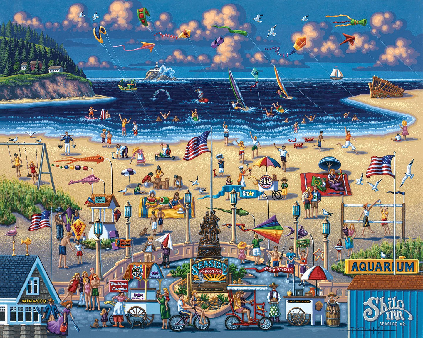 Seaside - Mini Puzzle - 250 Piece