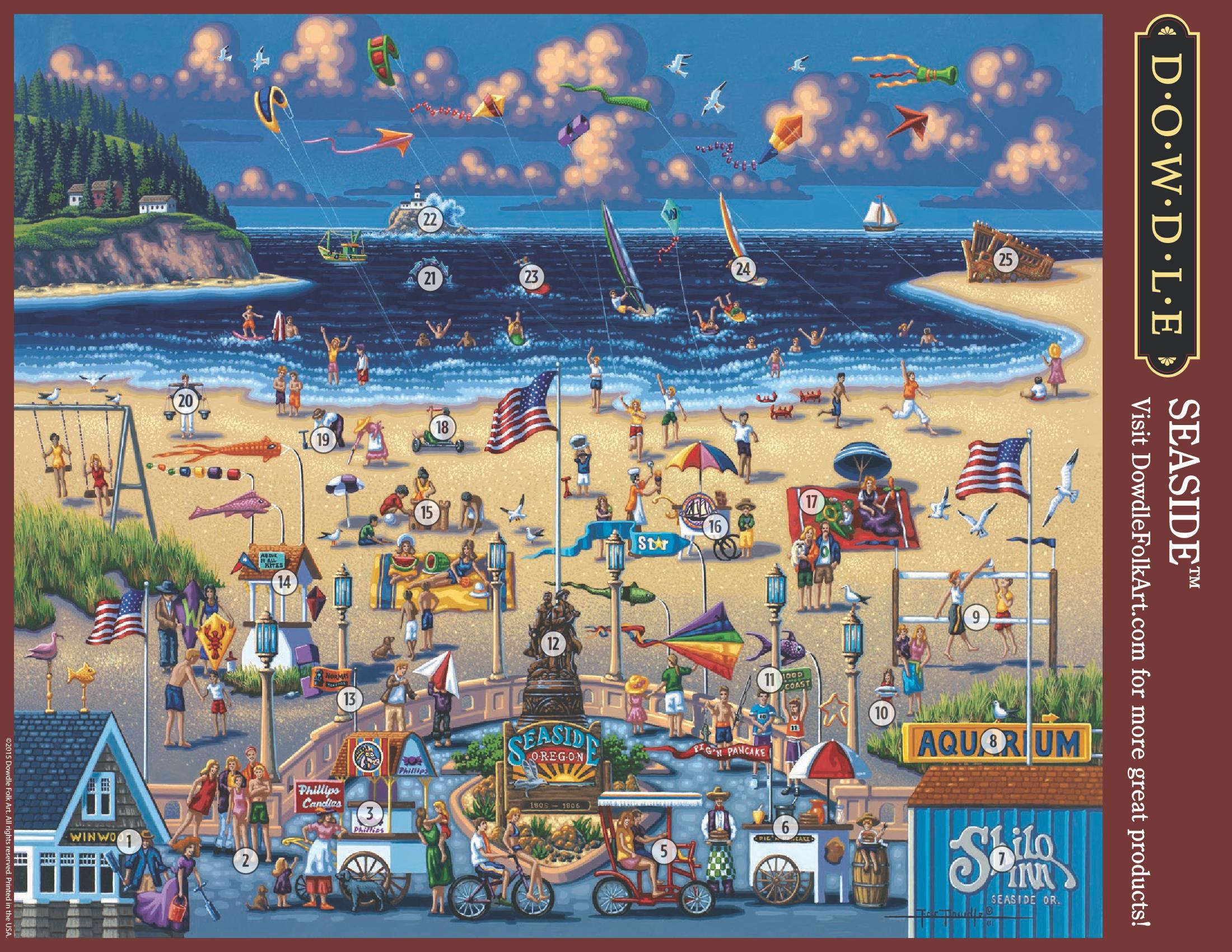 Seaside - Mini Puzzle - 250 Piece