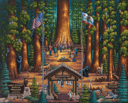 Sequoia National Park - Mini Puzzle - 250 Piece