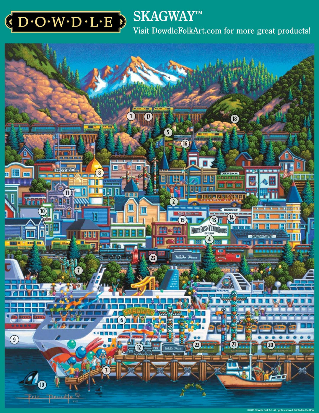 Skagway Canvas Gallery Wrap