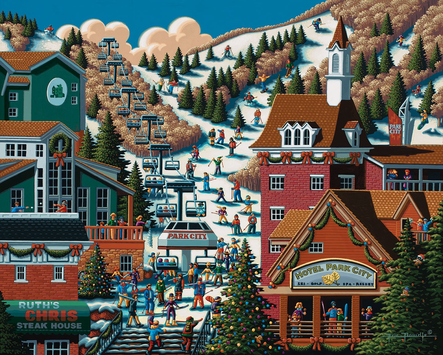 Ski Park City | 500 Piece