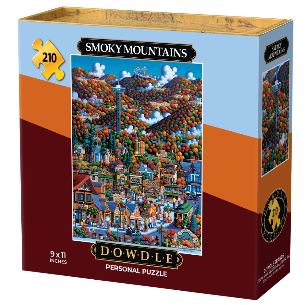 Smoky Mountains - Personal Puzzle - 210 Piece – Dowdle Folk Art