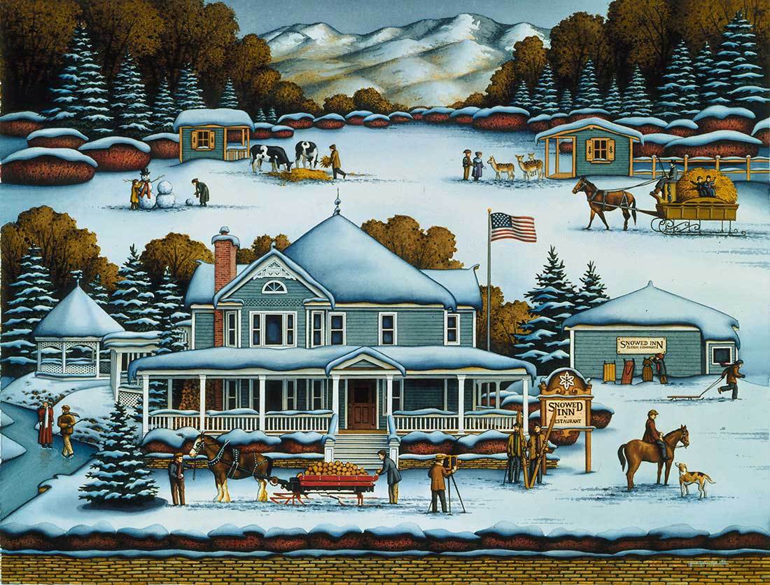 Snowed Inn Fine Art