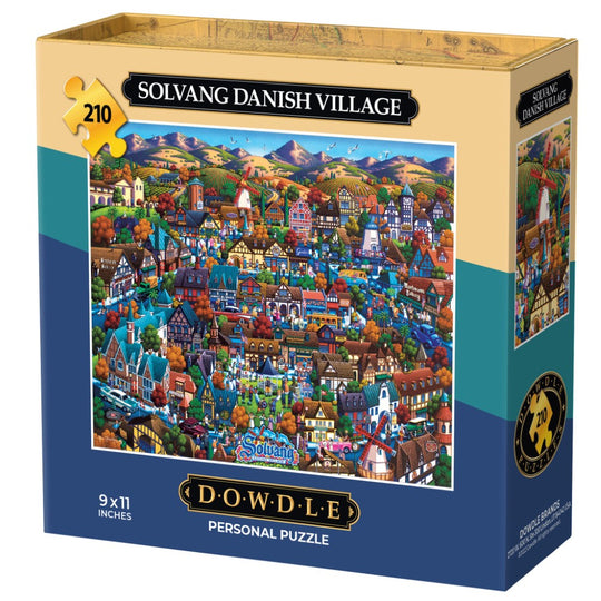Solvang Danish Village - Personal Puzzle - 210 Piece