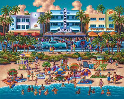 South Beach - Wooden Puzzle