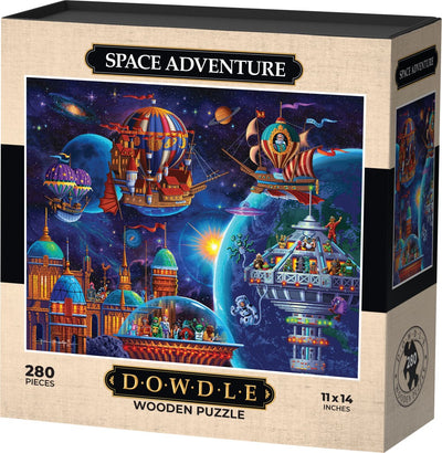 Space Adventure - Wooden Puzzle