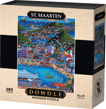 St. Maarten - Wooden Puzzle