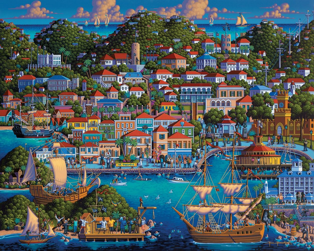 St. Thomas - Wooden Puzzle