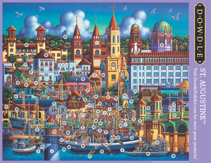 St. Augustine Canvas Gallery Wrap