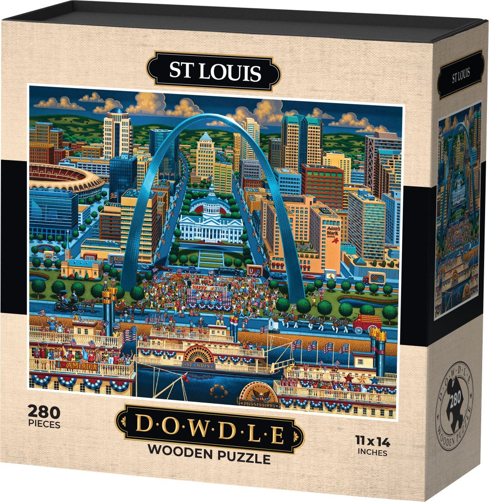 St. Louis - Wooden Puzzle