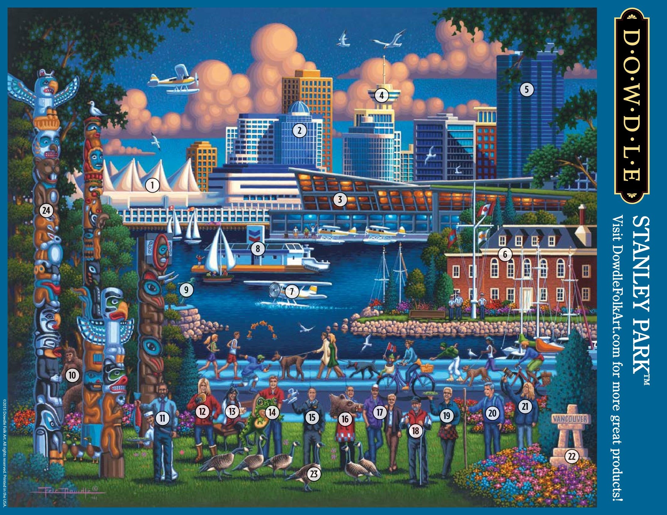 Stanley Park Canvas Gallery Wrap