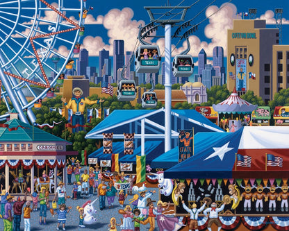 State Fair - Wooden Puzzle