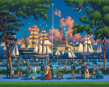 Statue of Liberty - Mini Puzzle - 250 Piece