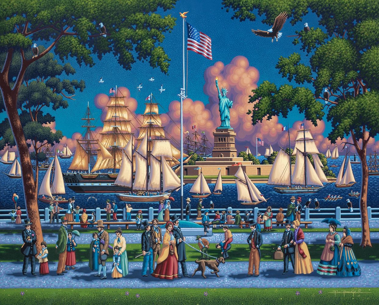 Statue of Liberty | 210 Piece Personal Puzzle
