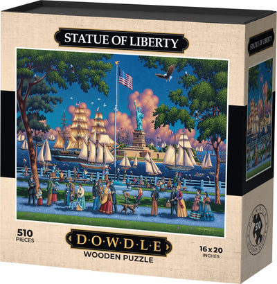 Statue of Liberty - Wooden Puzzle