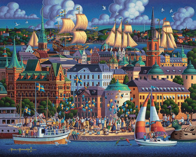 Stockholm - Wooden Puzzle