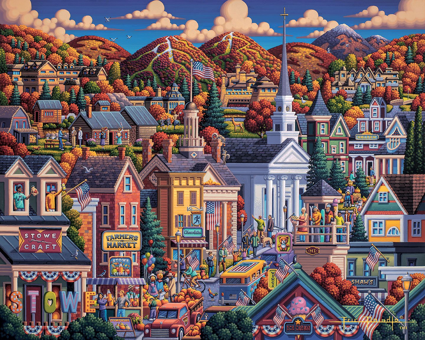 Stowe - Mini Puzzle - 250 Piece