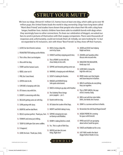 Strut Your Mutt Canvas Gallery Wrap