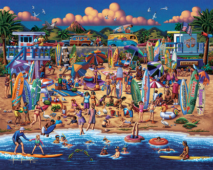 Surfin' USA - Canvas Gallery Wrap