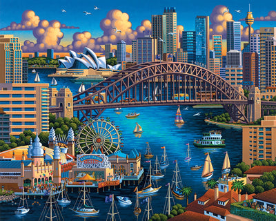 Sydney - Wooden Puzzle