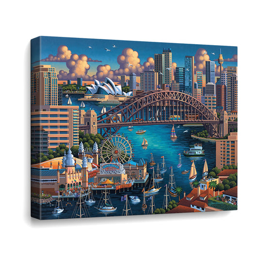 Sydney Canvas Gallery Wrap