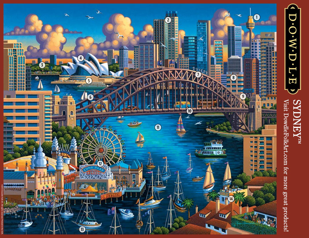 Sydney Canvas Gallery Wrap