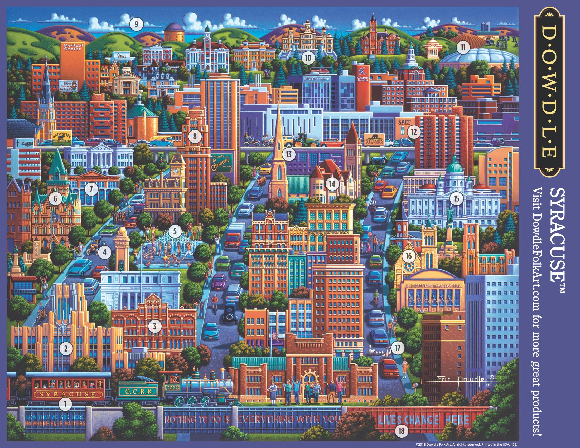 Syracuse Canvas Gallery Wrap