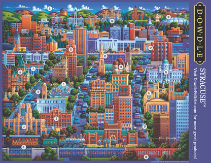 Syracuse Canvas Gallery Wrap