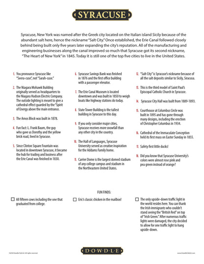 Syracuse Canvas Gallery Wrap