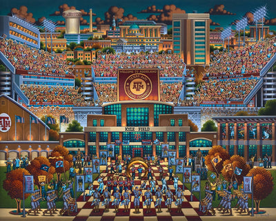Texas A&M Aggies - Wooden Puzzle