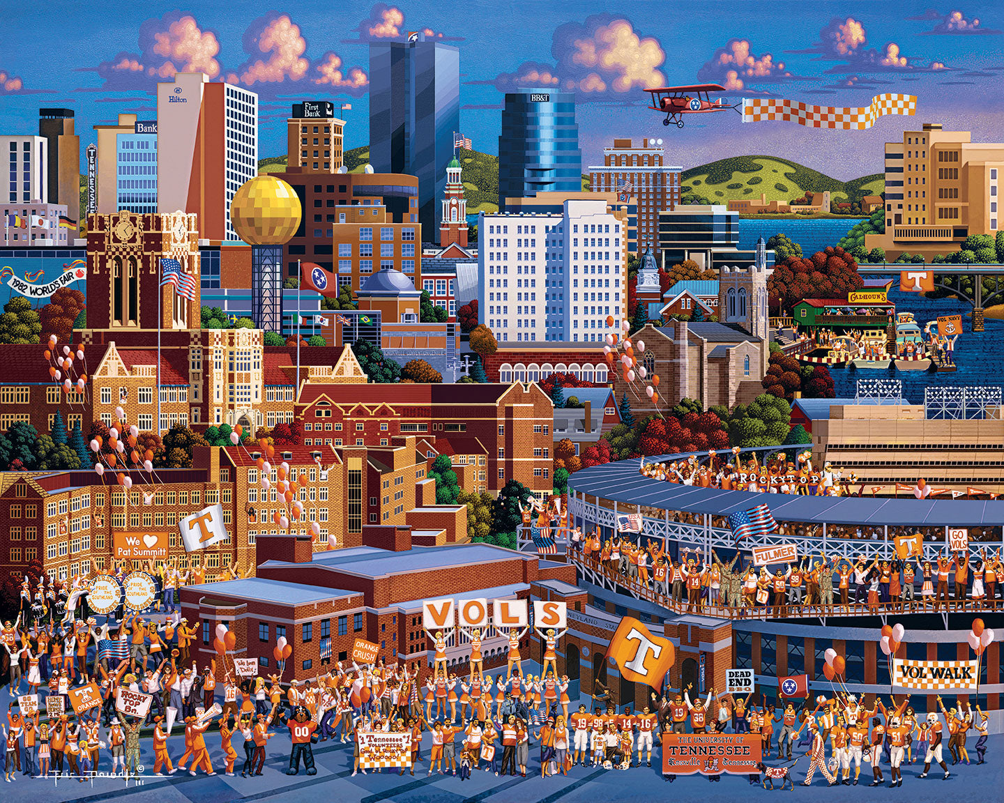 Tennessee Volunteers Fine Art